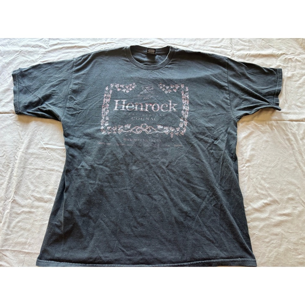 Rocksmith Tokyo Henrock Cognac Graphic T-Shirt Mens XL Black Streetwear